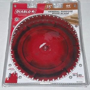 Diablo Circular Saw Blade Carbide 12 Inch x 44 Teeth General Purpose Wood 2 Pack